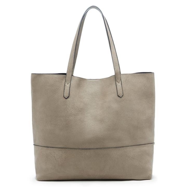 Sole Society Sole Society Dawson Oversize Shopper - Grey