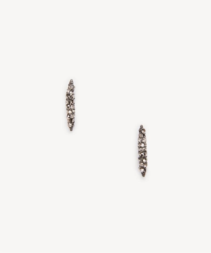 Sole Society Women's Bar Stud Earrings Hematite One Size From Sole Society