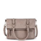 Sole Society Sole Society Charlie Foldover Messenger - Taupe-one Size