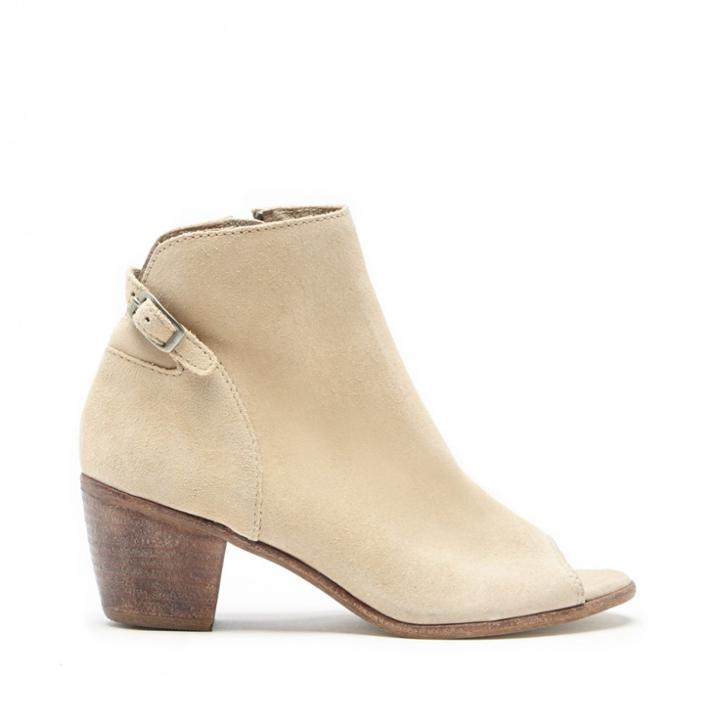 Matisse Matisse Folk Peep Toe Bootie - Natural-6