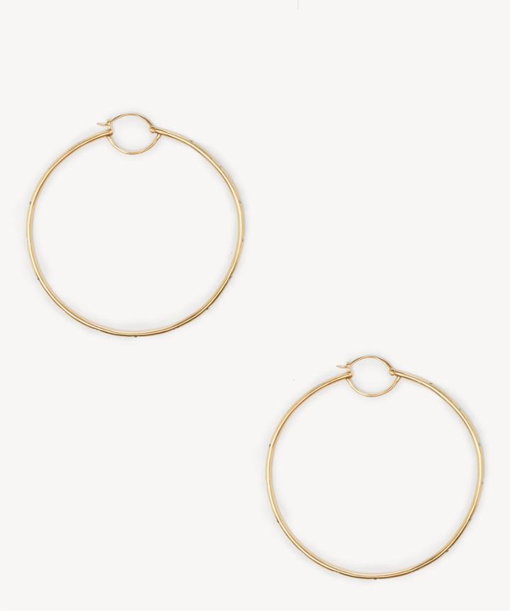 Sole Society Women's Click Top Hoop Gold One Size From Sole Society