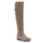 Sole Society Sole Society Daegan Otk Suede Boot - Taupe-7.5