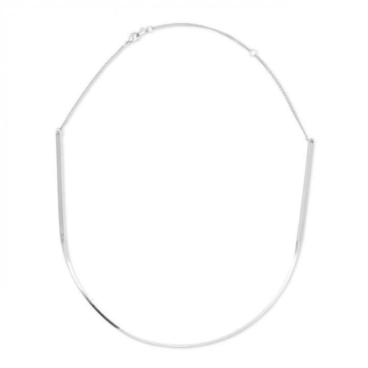 Sole Society Sole Society Modern Choker Necklace - Silver-one Size