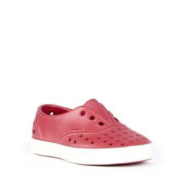 Native Native Miller Glow Child Waterproof Sneaker - Fire Truck Red Glow-4b