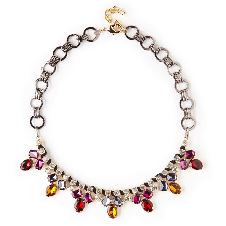 Sole Society Sole Society Jewel Cluster Necklace