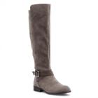 Sole Society Sole Society Margaux Buckled Tall Boot - Taupe-5