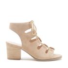 Sole Society Sole Society Rae Cage Lace Up Sandal - Sand