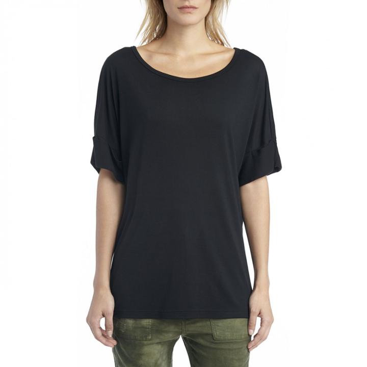 Stylesaint Stylesaint Beechwood Roll Sleeve Tunic - Black-x-small