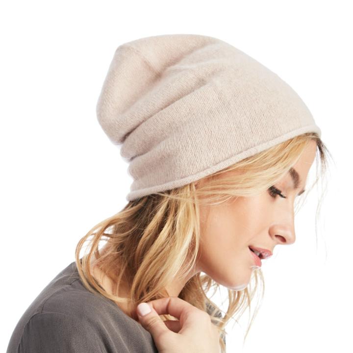 Sole Society Sole Society Lightweight Wool Beanie - Natural