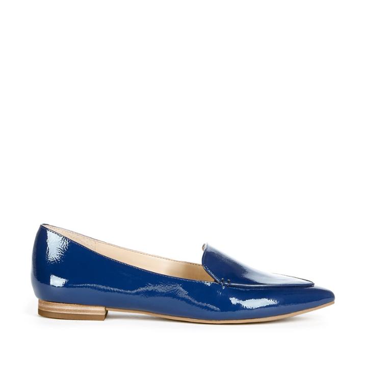 Sole Society Sole Society Cammila Pointed Toe Smoking Slipper - Midnight