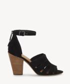 1. State 1. State Women's Nallay Block Heels Sandals Black Size 5 Leather From Sole Society