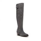 Sole Society Sole Society Hollyn Suede Tall Boot - Charcoal-8