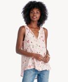 Sanctuary Sanctuary Craft Shell Blouse In Color: Playful Flora Size Extra Small From Sole Society