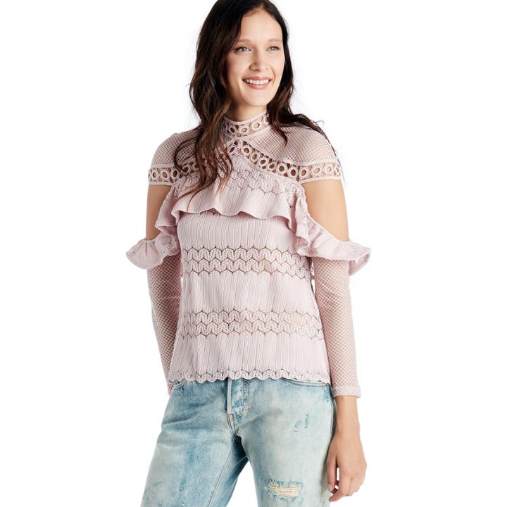 Elliatt Elliatt Pinnacle Top - Chalk Pink