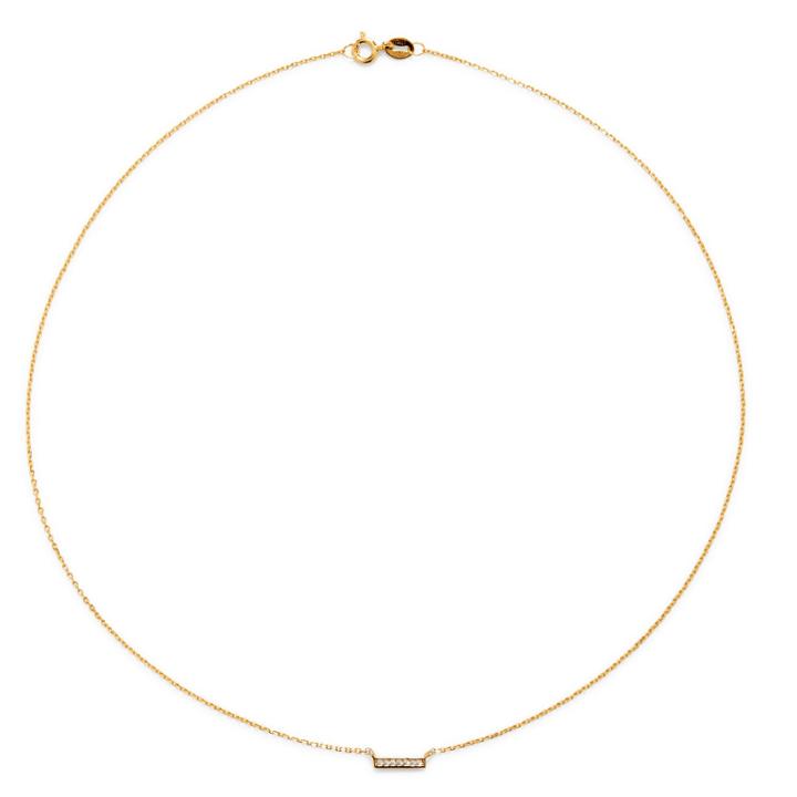 Sole Society Sole Society Dainty Bar Pendant Necklace - Gold