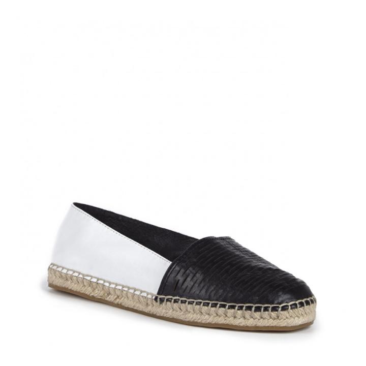 Vince Camuto Vince Camuto Disti Espadrille Flat - Black New Ivory-6