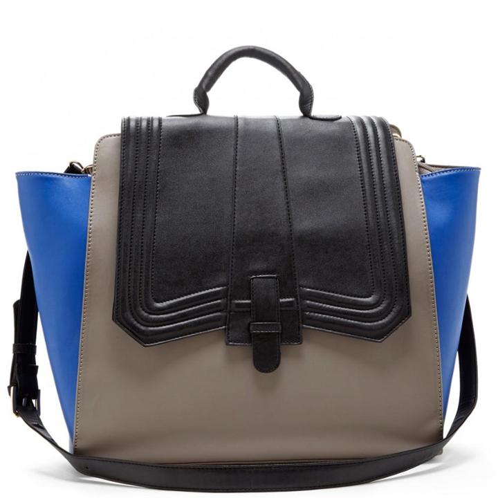 Sole Society Sole Society Ronan Oversize Tote - Blue Combo-one Size