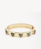 Sole Society Women's Hinge Cuff Bracelet Labradorite One Size From Sole Society