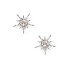 Sole Society Sole Society Starburst Crystal Studs - Crystal-one Size