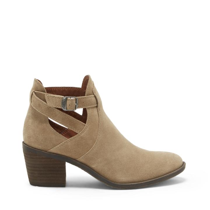 Lucky Brand Lucky Brand Nandita Cut Out Bootie - Dark Travertine