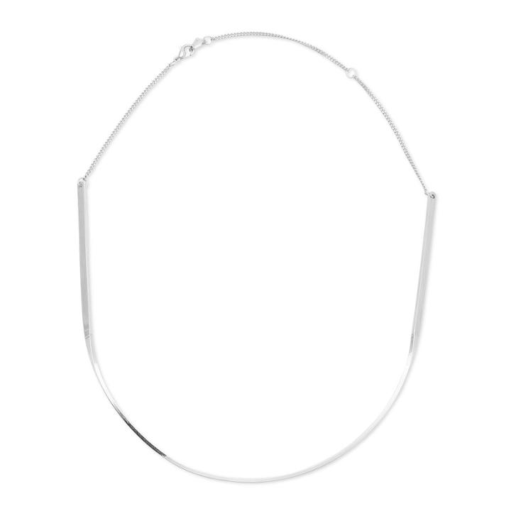 Sole Society Sole Society Modern Choker Necklace - Silver