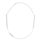 Sole Society Sole Society Modern Choker Necklace - Silver