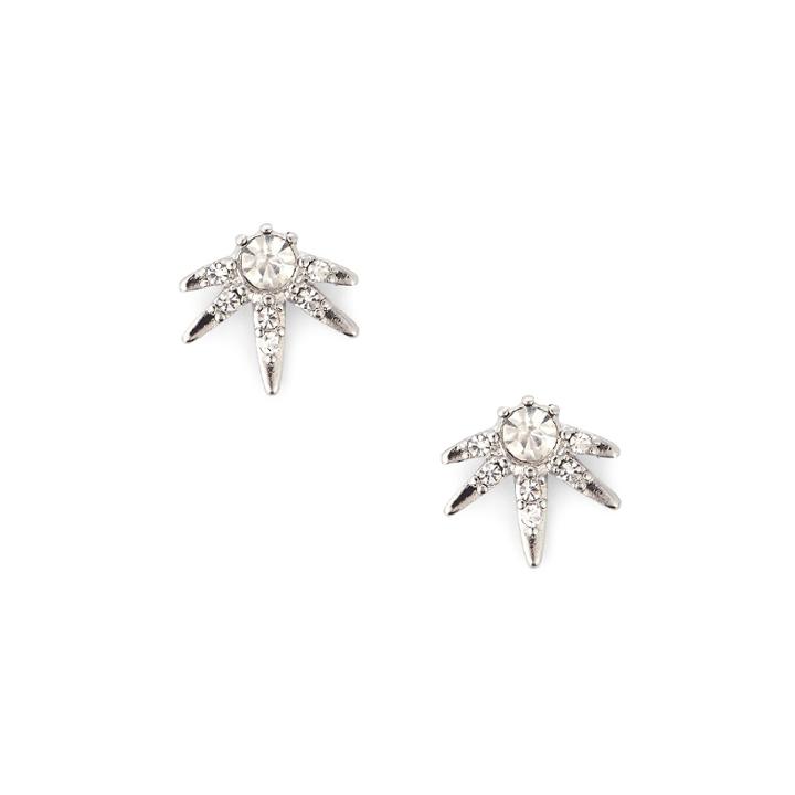 Sole Society Sole Society Mini Starburst Stud - Silver