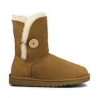 Ugg Ugg Bailey Button Buttoned Suede Boot - Chestnut-5