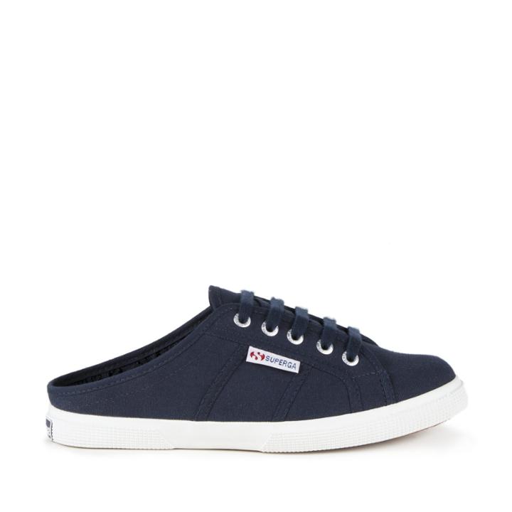 Superga Superga 2288 Mule Tennis Sneaker - Navy