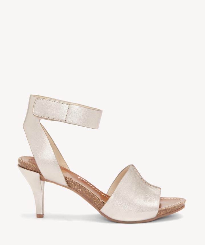 Vince Camuto Vince Camuto Women's Odela Heeled Sandals Rose Silver Size 5 Leather From Sole Society