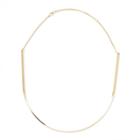 Sole Society Sole Society Modern Choker Necklace - Gold-one Size