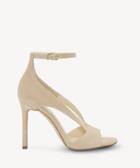 Jessica Simpson Jessica Simpson Women's Jasta Ankle Strap Sandals Sand Dune Size 5 Suede From Sole Society