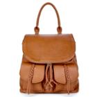Sole Society Sole Society Dixon Backpack With Front Pockets - Cognac