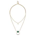 Sole Society Sole Society Layering Stone Necklace - Gold