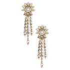 Sole Society Sole Society Crystal Statement Earrings - Crystal-one Size