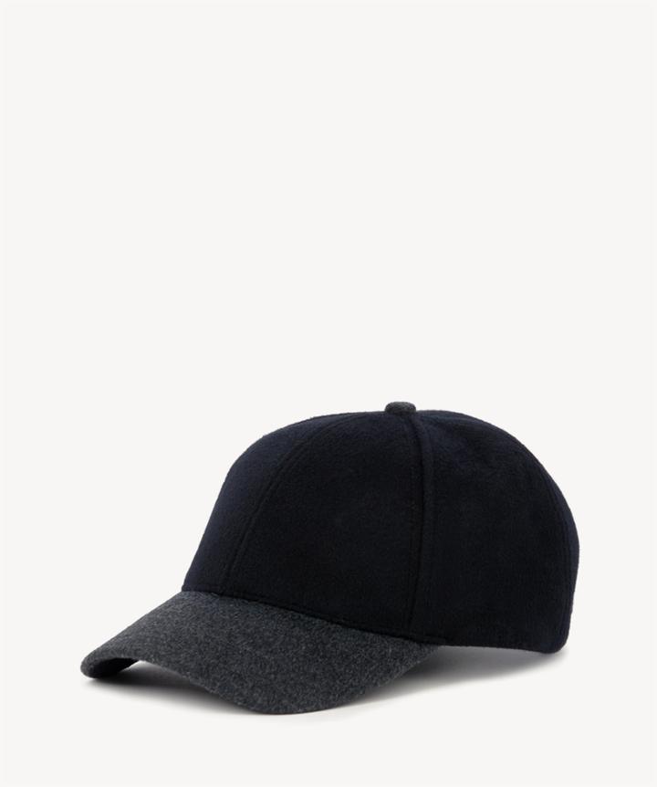 Sole Society Sole Society Two Tone Wool Baseball Cap
