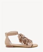 Sole Society Sole Society Koa Fringe Flats Sandals Caramel Size 5 Suede