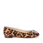 Sole Society Sole Society Pamella Embellished Flat - Leopard