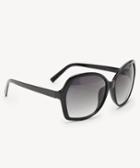 Sole Society Women's Melo Over Square Frame Sunglasses Black One Size Plastic From Sole Society