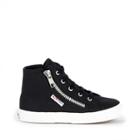 Superga Superga 2224 Cotdj High Top Sneaker - Black-13.5lk