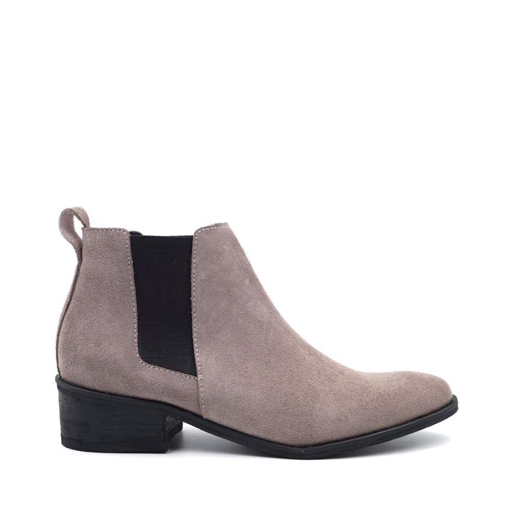 Kaanas Kaanas Monterrey Leather Bootie - Mauve