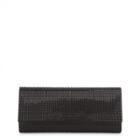 Sole Society Sole Society Tory Embellished Hard Case Clutch - Black
