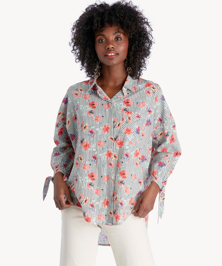 Sanctuary Sanctuary Birch Tie Cuff Shirt
