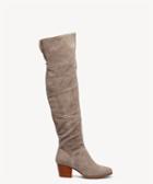 Sole Society Sole Society Melbourne Patchwork Otk Boots Mushroom Size 5 Suede