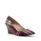 Sole Society Sole Society Juli Mid Heel Wedge - Red Ochre-5