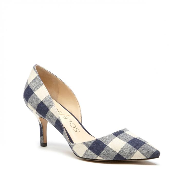 Sole Society Sole Society Jenn Dorsay Pump - Navy Multi-5