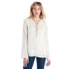 J.o.a. J.o.a. Bell Sleeve Blouse - Ivory