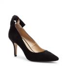 Sole Society Sole Society Mabel Back Bow Pump - Black-5.5