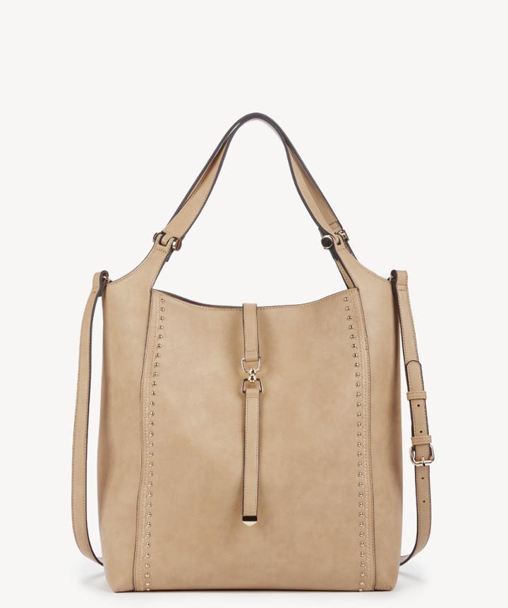 Sole Society Sole Society Jorie Tote Camel Vegan Leather