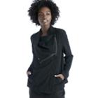 Two By Vince Camuto Two By Vince Camuto Drape Front Jacket - Rich Black